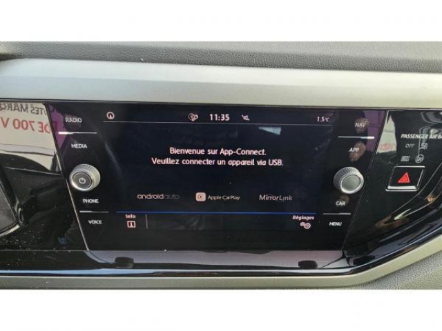VOLKSWAGEN POLO Confortline 1.6 TDI 95cv DSG7 + Radar AV et AR + Détecteur Angle mort + Antibrouillard AV