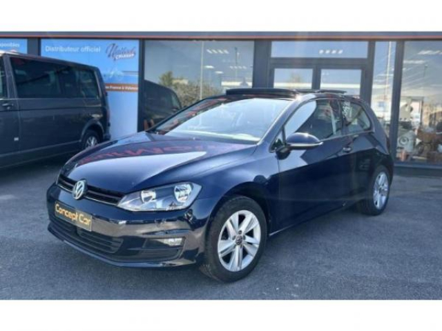 VOLKSWAGEN GOLF TrendLine 1.6 TDI BlueMotion 105cv 1ère Main + Toit ouvrant électrique + GPS