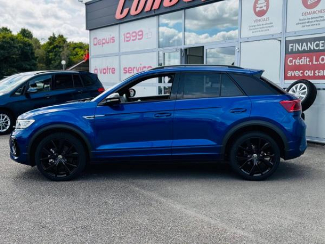 VOLKSWAGEN T-ROC R-Line 2.0 TDI 150cv DSG7 + Matrix LED + Attelage + Pack Black + Pack Easy open + 4 Jantes HIVER