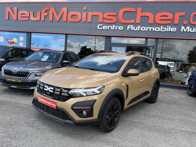 DACIA SANDERO Stepway Extême 1.0 TCe 90cv CVT + Pack Navigation + Sieges AV Chauffants + NEUF 0KM