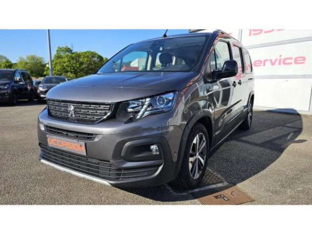 PEUGEOT RIFTER GT Line long 1.5 BlueHDI 130cv 7Places + Sellerie Cuir + Camera de Recul