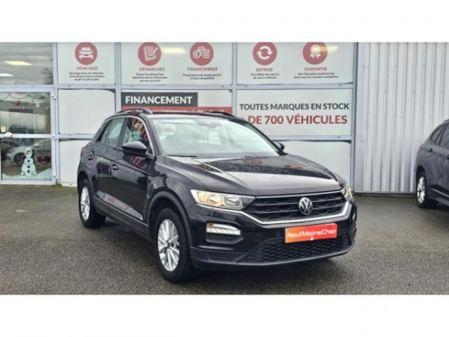 VOLKSWAGEN T-ROC Active 2.0 TDI 115cv + Carplay sans fil + Clim automatique + Navigation Discover Media