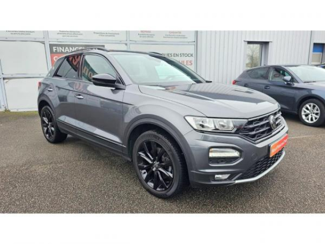 VOLKSWAGEN T-ROC STYLE 2.0 TDI 150cv DSG7 Black Style + Attelage + Camera de recul + Hayon elec + Navigation + JA18