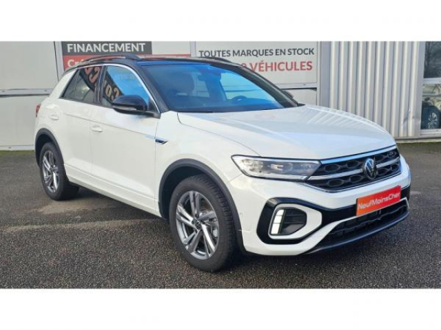 VOLKSWAGEN T-ROC R-Line 2.0 TDI 150cv DSG7 + Matrix LED + Sieges Massant Chauffant + Alarme
