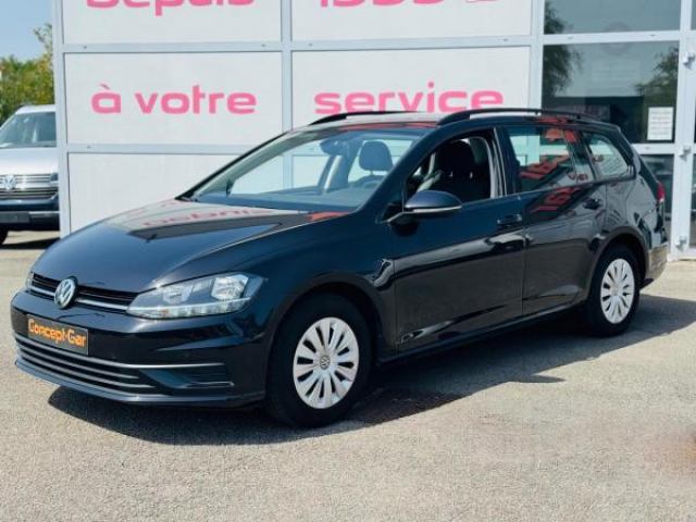 VOLKSWAGEN Golf SW TRENDLINE 1.6 TDI 115cv + Clim Automatique + Camera de Recul + Park Pilot