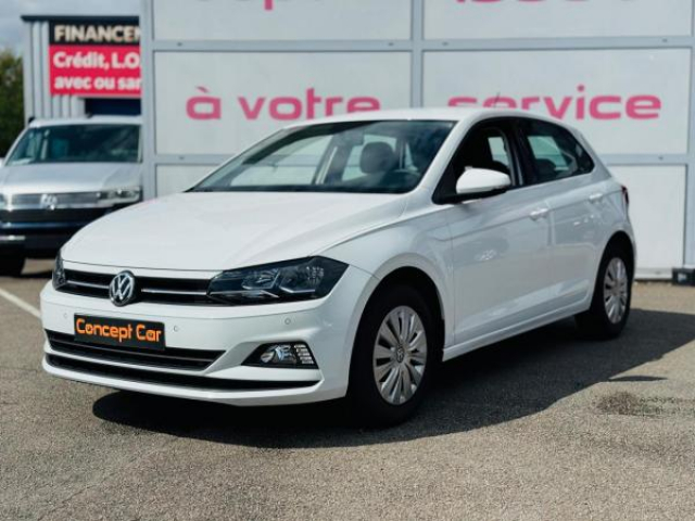 VOLKSWAGEN POLO Lounge 1.6 TDI  95cv+Park Pilot+Angle mort+Sieges AV Chauff+Régulateur+Antibrouillard
