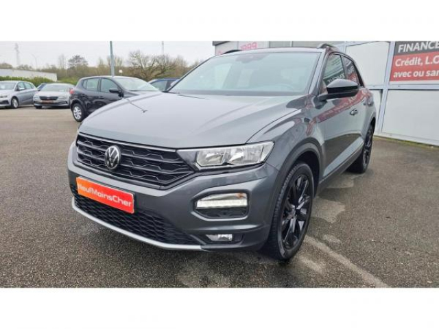 VOLKSWAGEN T-ROC STYLE 2.0 TDI 150cv DSG7 Black Style + Attelage + Camera de recul + Hayon elec + Navigation + JA18