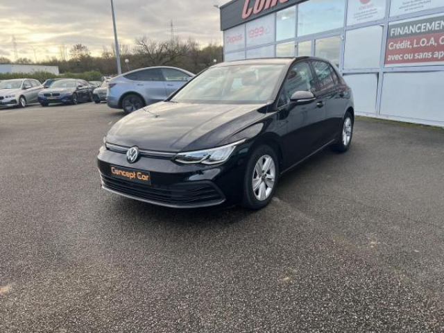 VOLKSWAGEN GOLF Life 2.0 TDI 116cv + Eclairage d'ambiance 30 couleurs + Roue de Secours