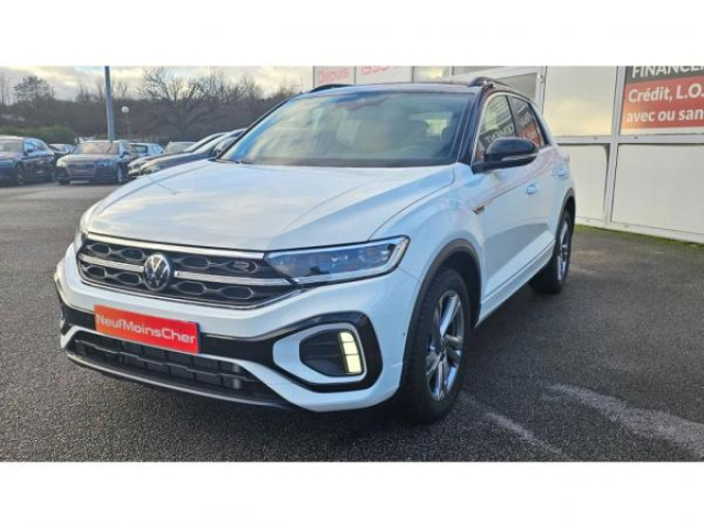 VOLKSWAGEN T-ROC R-Line 2.0 TDI 150cv DSG7 + Matrix LED + Sieges Massant Chauffant + Alarme