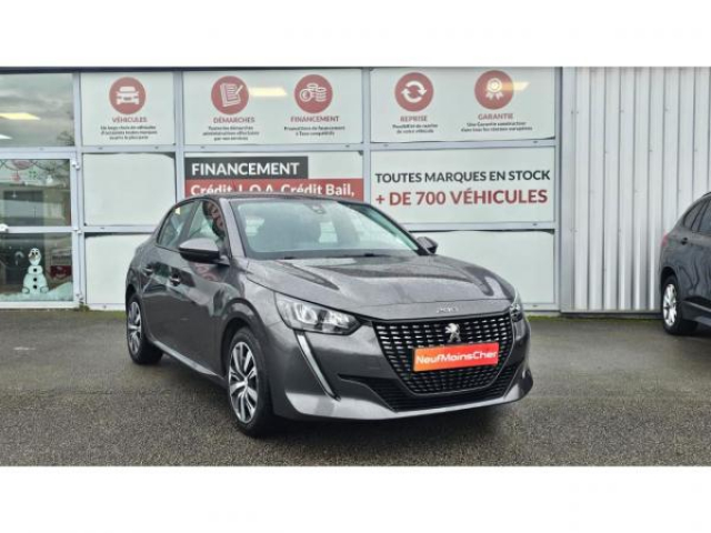 PEUGEOT 208 ACTIVE 1.5 BlueHDi 100cv + Navigation 3D + Aide au stationnement arrière
