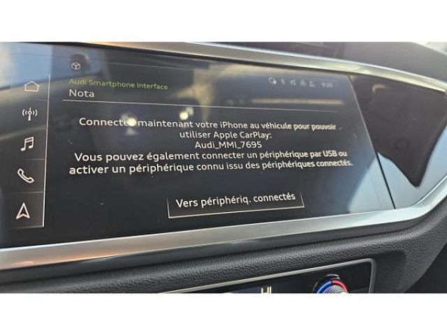 AUDI Q3 SPORTBACK DESIGN 35 TDI 150cv S-tronic + PHARES A LED + CAMERA DE RECUL + SIEGES AV CHAUFFANT + JA19