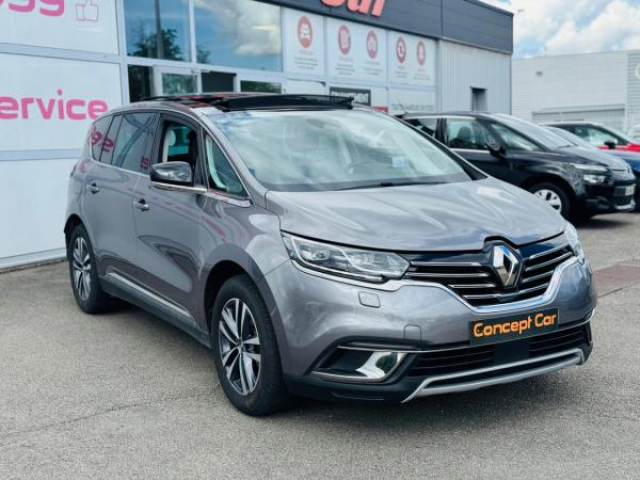 RENAULT ESPACE Intens 2.0 BluedCi 200cv EDC Pack 7 Places+Toit ouvrant panoramique+Attelage+Pack Hiver