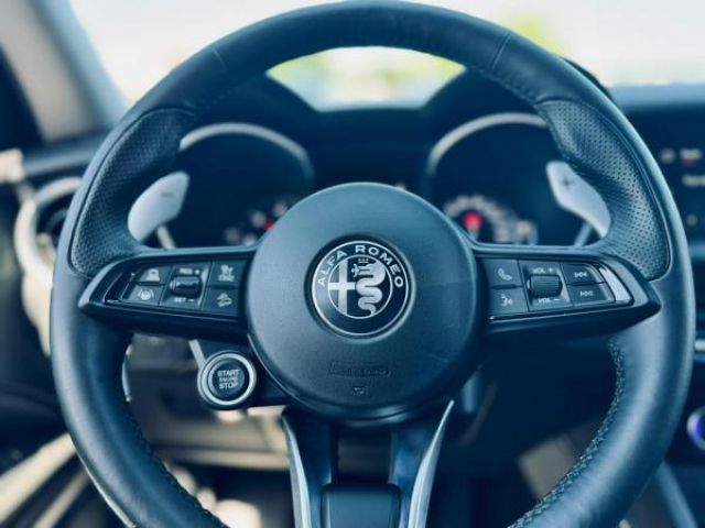 ALFA ROMEO STELVIO Super Pack Linea Rossa 2.2D 160cv BVA + Sellerie simili cuir + Vitres arrière surteinté