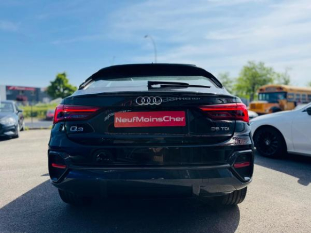 AUDI Q3 SPORTBACK Design 35 TDI 150cv S-tronic + Toit ouvrant + Camera de Recul + JA 19