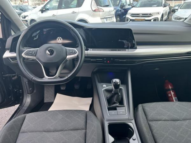 VOLKSWAGEN GOLF Life 2.0 TDI 116cv + Eclairage d'ambiance 30 couleurs + Roue de Secours