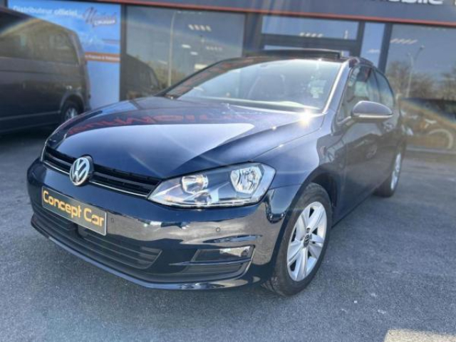 VOLKSWAGEN GOLF TrendLine 1.6 TDI BlueMotion 105cv 1ère Main + Toit ouvrant électrique + GPS + RS