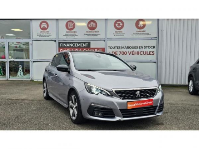 PEUGEOT 308 GT Pack 1.5 BlueHDi 130cv + Toit pano + Attelage + Pack Side Security + Roue de Secours