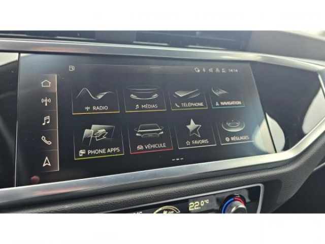 AUDI Q3 35 TDI 150cv S-tronic Black Pack + Carplay + Hayon electrique + Jantes 19