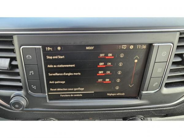 OPEL VIVARO L3H1 2.0 HDi 145cv EAT8 + 3 Places + Camera de Recul + Antibrouillard + Pack GPS + TVA RECUPERABLE