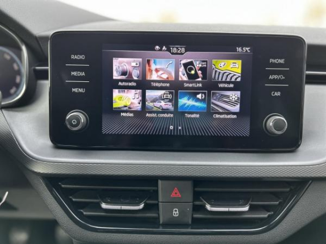 SKODA KAMIQ AMBITION 1.5 TSI 150cv + Virtual Cockpit + Pack Assistance de Conduite + Sieges AV Chauffant