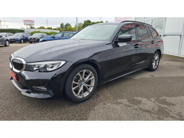 BMW serie 3 touring Lounge 318DA + Attelage Elec + Sellerie Cuir + Sièges AV Chauffants + HIFI 10HP + Alarme