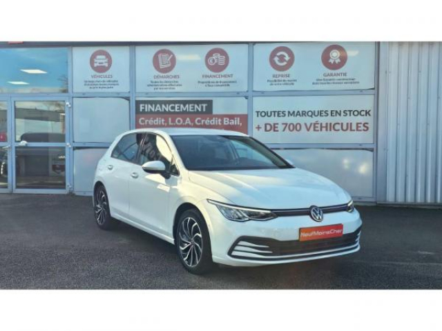 VOLKSWAGEN GOLF Life 2.0 TDI 116cv + Camera de Recul + Travel Assist + Keyless + Alarme + Dicover Pro + JA17