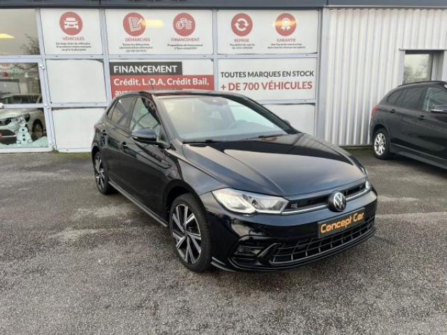 VOLKSWAGEN POLO R-Line 1.0 TSI 110cv DSG7 + Digital Cockpit PRO + Camera de Recul + Keyless Access + Sieges AV Chauf