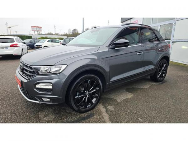 VOLKSWAGEN T-ROC STYLE 2.0 TDI 150cv DSG7 Black Style + Attelage + Camera de recul + Hayon elec + Navigation + JA18